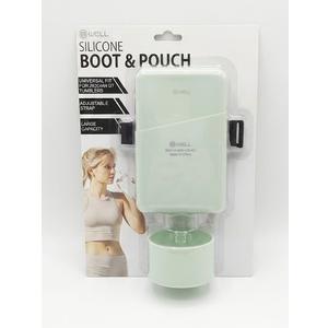 B•WELL Silicone Boot & Pouch. Green Edition