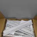 Tohomeor Narrow Dresser Tall Skinny Storage Tower Vertical Slim Chest of Drawers with Charging Station Small Nightstand Side Table for Bedroom, Bathroom, Small Spaces (White, 4 Drawers)