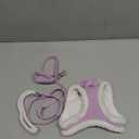 Didog Small Dog Harness and Leash Set, No Pull Adjustable Soft Padded Dog Harness Vest for XS Small and Medium Sized Dogs (Purple, M) (M: Chest 19-20")