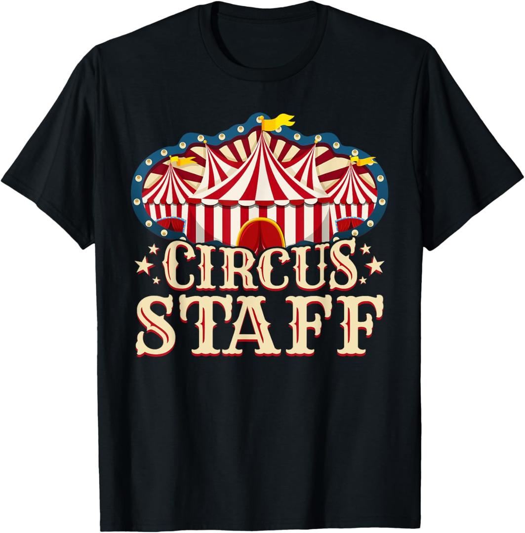 Circus Staff Shirt - Circus Party Shirt - Circus Staff T-Shirt, XL Circus Staff Shirt - Circus Party Shirt - Circus Staff T-Shirt, XL