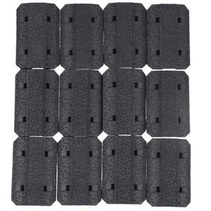 LOTGAUEN Picatinny Rail 12Pack Polymer Rail for M-Rail Black