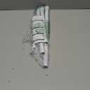 AIZESI Tension Curtain Rod Adjustable Spring Tension Rods for Windows 28 to 48 Inch, No Drilling, 7/8" Diameter, White Curtain Rod, Small Shower Curtain Rod for Bathroom, Doorway, Closet, Kitchen