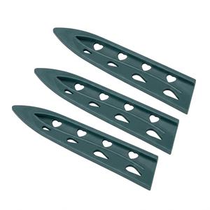 3Pcs Plastic Safety Knife Cover Sleeves for 5" Paring Knife, Chopping Knife Guard Blade Protector Universal Knife Sheath for Kitchen Bar