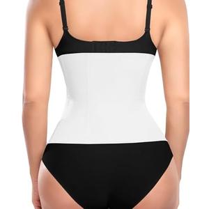 Werena Waist Trainer for Women Corset Shapewear Tummy Control Slimming Body Shaper Girdle Waist Cincher Belly Band XXL