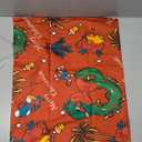 Kalmico Christmas Mouse Head Kitchen Curtain Valance 54W x 18L Inch Red Vintage Cute Wreath Xmas Holiday Winter Rod Pocket Short Cafe Small Window Treatment Drapes Decor