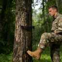 Single-Step Climbing Stick Aider - Hand-Braided UHMWPE Single-Step Climbing Aider, 1800 Lb Load-Bearing Hunting Gear for Saddle Hunting Kit & Climbing Accessories (3 pcs)