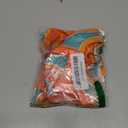 JSXD Cat Harness,Leash and Collar Set,Escape Proof Kitten Vest Harness for Walking,Easy Control Night Safe Pet Harness with Reflective Strap and Bell for Kitten,Fit for Puppy,Rabbit (Medium (Pack of 1), Orange/Blue)