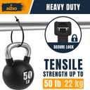 3 x ALBO Black Zip Ties 12 Inch Long Zip Ties Plastic Cable Ties Thick 0.19 Inch 100 Pack Tie Wraps Heavy Duty 50lb UV Resistant Nylon Wire Ties for Indoor and Outdoor