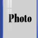 8x10 Metal Picture Frame, 8x10 Aluminum Picture Frame With Acrylic Sheet Covering Wall And Tabletop Display Home Decor, Poster Frame, Wall Hook - Set Of 1, Blue