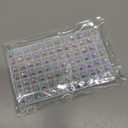 SWTHONY 12mm Clear Round Sew On Rhinestones for Crafting, 48pcs Crystal Glass Gems Silver Plated Flatback Jewels with 2 Holes for Crafts Clothes Fabric