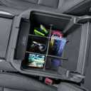 EDBETOS Center Console Organizer for 2021-2026 Chevy Tahoe/Suburban and 2021-2024 GMC Yukon, Fit Standard Console with Charging Socket Only, NOT for Power Sliding Console. Won't Block Original Tray