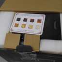 4 Slice Toaster Touch Screen, Stainless Steel Toasters Digital Timer, Dual Control Panel Toasters, 8 Shade Settings 6 Bread Types for Bagel, Cancel, Defrost 1650W