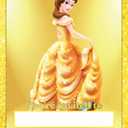 Set of 20 Royal Beauty -Themed Happy Birthday Invitation Cards & Envelopes - Lightweight (240g), Postcard Style Invites for the Perfect Party Pack