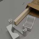 Safety Innovations No Hole Stairway Baby Gate Mounting Kit - Fits Posts from 2 3/4 inches to 3 1/2 inches Wide with Square or Round Tops - No Adhesives On Or Screws in Your Posts, (1-Pack)