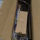 Bronze Wrap Around Curtain Rods 28 to 48":Blackout Adjustable Window Curtain Rod,Room Darkening Heavy Duty Curved French Metal Single Drapery Rods for Bedroom Kitchen Easy Install,Antique Bronze