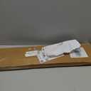 Back Seat Anti-Kick Mats Compatible with Toyota Land Cruiser Prado 250 LC250 J250 2025 2024 Stainless Steel Rear Seat Anti-Kick Pad (Back Seat Anti-Kick)