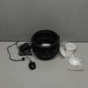 DC24V Led RGB Ultrasonic Mist Maker Fogger with 7.87Inch Cauldron for Halloween Decorations Indoor, Mini Fog Machine for Halloween Outdoor Party Decor, Decoration for Home, Table, Kitchen, Room