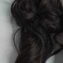 REECHO Ponytail Extension, 24" Claw Clip in Ponytail Extension Long Curly Wavy Ponytail Hair Extension Jaw Clip on Pony Tails Hairpiece for Women - Black Brown