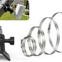 No-Drill Outdoor Security Camera Pole Mount, Universal Pole Mounting Compatible with Ring, Eufy, Wyze, Arlo, Google Nest, Cameras, and More