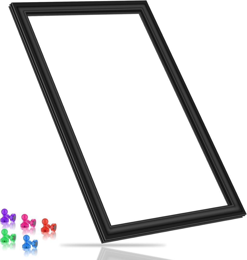 Upgraded WR24X23008 Refrigerator Door Gasket Compatible with GE Refrigerator Door Seal Replacement 4468291 AP6033377 PS11763935 EAP11763935 Fridge Door Seal Fresh Door Gasket Black GTE18IGHERBB Seal