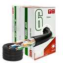 Cat6 Direct Burial Ethernet Cable 1000ft, UTP, Outdoor Waterproof
