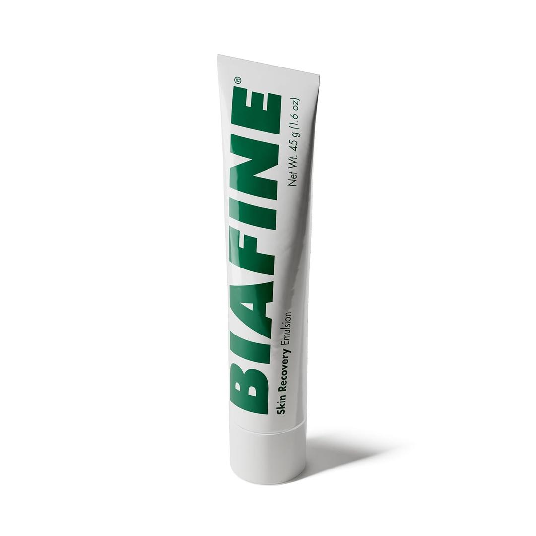 Biafine Skin Recovery Emulsion for Face & Body, Hydrating & Soothing Barrier Support for Dry, Sensitive Skin, Lightweight, Hypoallergenic, Multi-Purpose Daily Care, 1.6 Oz