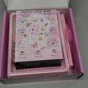 575Pcs Lashes Clusters Kit with Glue and Removers, D Curl Volume 150D+200D Thick+Spiky Lashes Extension, 12-21mm Thick Extension Eyelashes DIY Individual False Eyelash Kit DIY at Home Easily