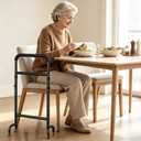 Heavy-Duty Stand Assist for Chair & Couch - Wide 17.5" Iron Base, Adjustable Height 29.5"-38.7", 450lb Capacity Mobility Aid for Seniors & Recovery