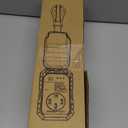 30000J 50Amp RV Surge Protector 50 Amp Flag Design - Upgraded Power Surges Voltage Protection Circuit Analyzer IP68 Waterproof Cover for 50A RVS Camper Trailer Must Haves (50Amp, Orange)