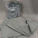 Monbix Full Size Comforter Sets - 7 Pieces Sage Green Bed in a Bag Full Size Bedding Sets with Comforter, Sheets, Pillowcases & Shams Full (80"x90")