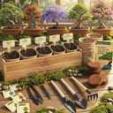 Planter's Choice Bonsai Tree Starter Kit - Unique Gifts for Women, Men - Birthday Gifts for Adults - Indoor Live House Plants - DIY Crafts for Adults Craft Kits - Hobby Gift for Gardening Lovers