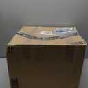 Joiedomi 9FT Christmas Flocked Garland (Cone) Pre Lit with 50 Count Warm White String Lights for Winter Christmas and Holidays, Decorated with Pine Cones, Plug in Lighted Pine Garland, Xmas Collection