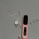 Go Brush Pro 2026, Portable Straightener Brushs for Travel, with LCD Temperature Display, Fast Heating Cordless Mini Hair Brushs (Pink)