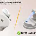 2 x 12 Pack Cord Organizer Holder,with a 8 mm (0.32 inches) Diameter, Accommodates Most Cables,Featuring a 360 Rotating Shaft,Cable Management Clips,for Home,Office,Car,Desk,Nightstand