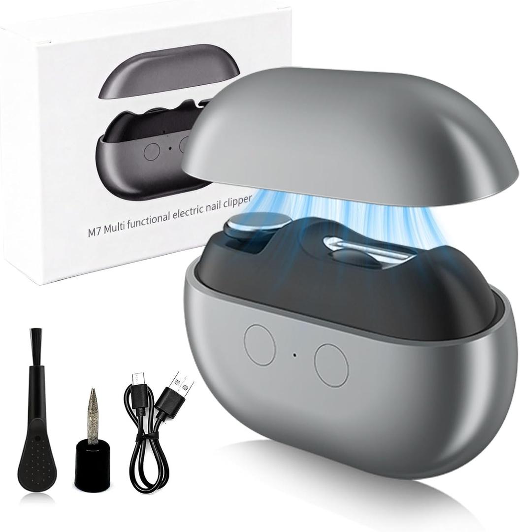 Electric Nail Clip Grey