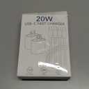 2Pack USB C Fast Charger for iPad Pro 13(M4)/iPad Pro 12.9/11 in 2025-2018,iPad Air M3/M2/5th/4th,iPad 11th A16/10th/Mini 7/Mini 6th,iPad Charger Fast Charging Wall Chargers Block&6FT USB C to C Cable