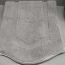 Bathroom Rugs Runner 24x60, Long Bath Rug Non-Slip, Extra Soft Absorbent Shaggy Large Bath Mats for Bathroom, Grey