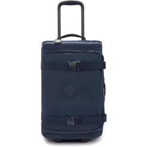 Kipling Aviana Small Rolling Carry-On Duffle Bag (Blue Bleu 2)