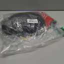 Halloween 80s Rocker Costume Set for Men Hippie Wig Tattoo Sleeve Gloves Headband Inflatable Guitar Punk Props Accessories