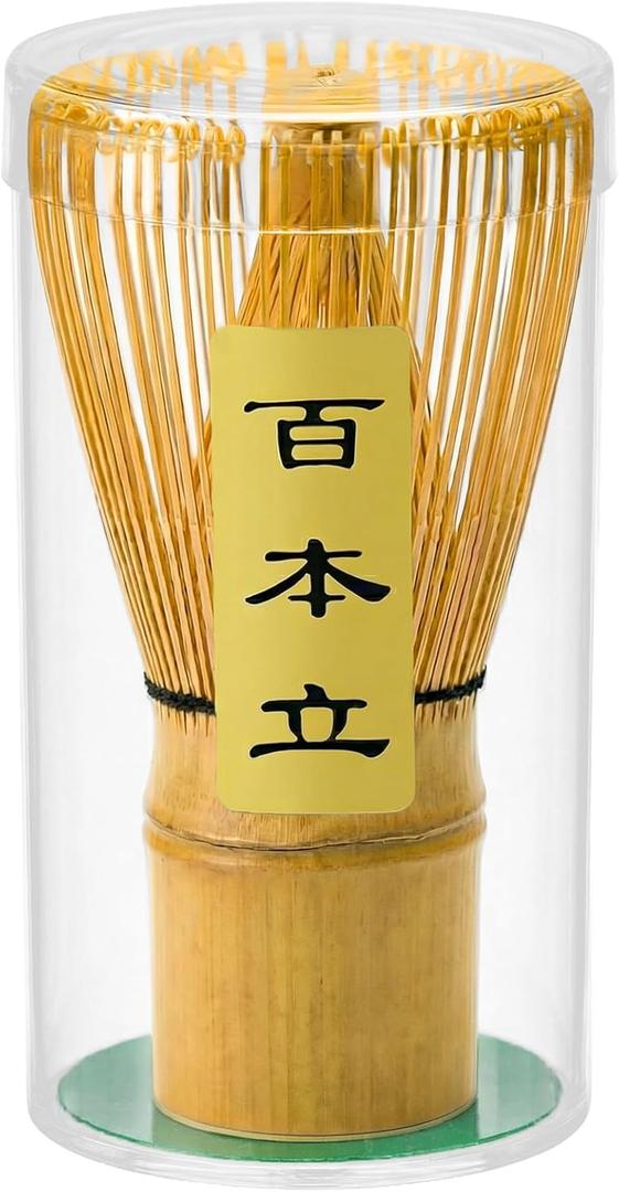 Clay&Fire Matcha Whisk, Handcrafted Bamboo Whisk for Matcha Powder, Traditional Japanese Chasen for Matcha Stirrer, 100% Natural Matcha Wisk