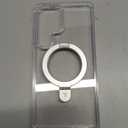 TORRAS Clear Strong Magnetic for Galaxy S25 Ultra Case [18N Mighty Magnetic] Ring Stand, [12FT Mil-Grade Drop Tested] Shockproof Translucent Slim Protective Phone Case for S25 Ultra, Crystal Clear