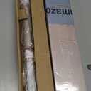 Conair Double Ceramic 1 -Inch Long Barrel Curling Iron, 1 -Inch Barrel Creates Soft Waves, Hair Waver for Use on Medium & Long Hair, White/Rose Gold