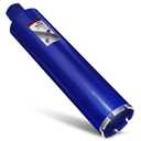 3-1/2 Inch Core Drill Bit for Concrete with Rebar - 14" Depth Core Bits, Wet Use, 1-1/4"-7 UNC, Upgraded Welded Teeth for Brick, Block, Masonry, Stucco, Alsphalt - Great for DIY & Pros (89mm)