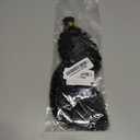 Niawigs Afro Kinky Curly Microlink Hair Extensions Human Hair for Black Women 4c Curly Micro Loop Human Hair Extensions Natural Black Micro Links Extensions 100 Strands Per Pack 18 Inches