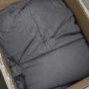 CozyLux Queen Comforter Set Dark Grey, 7 Pieces Pintuck Bed in A Bag, Premium Dark Gray Comforter Queen Size, Pinch Pleat Bedding Sets with Comforter, Sheets, Pillowcases & Shams