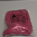 ColorGround Long Straight Hot Pink Cosplay Wig with 2 Ponytails for Halloween Party Costume (Hot Pink)