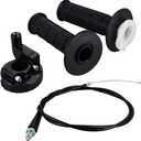 Throttle Handle Grip Replacement Throttle Lever with Line for Vehicle
