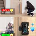 COOLWUFAN Anti-Theft Video Doorbell Mount, Adjustable Height(3.7-5.1), Compatible with Most Brand Video Doorbell, No-Drill Mounting Bracket for Most Brand Video Bell