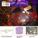3 x 36 Pack Fairy Lights Battery Operated, 3 Speed Modes, Extra 40 Batteries for Replacement, 7Ft 20 LED String Lights, Waterproof Copper Wire, Twinkle Firefly Lights for Christmas Decorations,Colorful (Multicolor)
