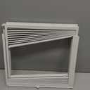 LBG Products Window Air Conditioner Side Panel and Frame Set,AC Accordion Filler Kit,Fits Most 8000BTU Window Air Conditioners,AC Side Panels Frame Kit